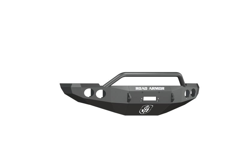 Ram 2500 Bumper - Front - Road Armor - Stealth Winch Bumper w/Pre-Runner Guard - Tex Blk - `10-`18